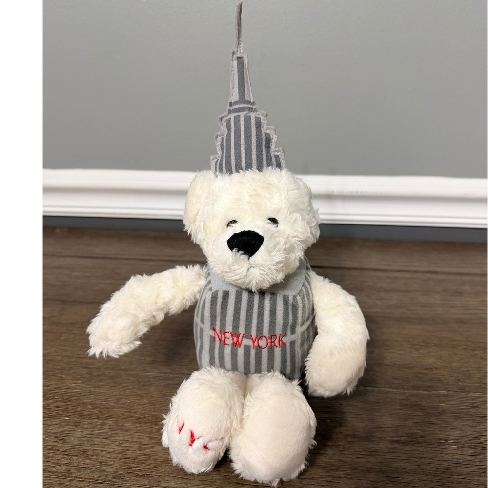 Bestever New York Empire State Building Bear Plush Toy Kids‎ Souvenir